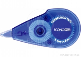 Коректор-стрічковий Economix, 5мм*8м E41301