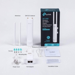 Точка доступу TP-LINK EAP225 OUTDOOR AC1200 1xGE LAN PoE MU-MIMO зовн. EAP225-OUTDOOR