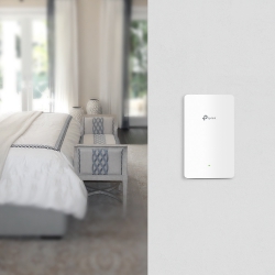 Точка доступа TP-LINK EAP235 WALL AC1200 in 1xGE out 3xGE PoE MU-MIMO под розетку EAP235-WALL