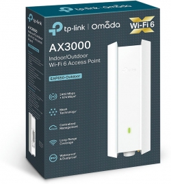 Точка доступа TP-LINK EAP650 OUTDOOR AX3000, 1xGE LAN, PoE, Passive PoE EAP650-OUTDOOR