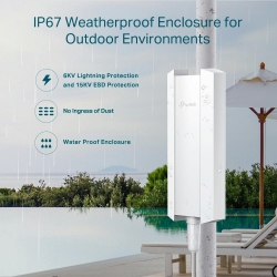 Точка доступа TP-LINK EAP650 OUTDOOR AX3000, 1xGE LAN, PoE, Passive PoE EAP650-OUTDOOR
