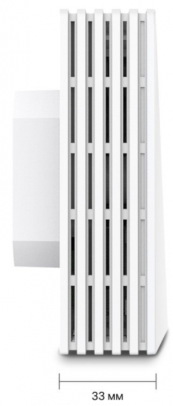 Точка доступу TP-LINK EAP650 WALL AX3000 in 1xGE out 1xGE PoE MU-MIMO EAP650-WALL