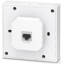 Точка доступу TP-LINK EAP650 WALL AX3000 in 1xGE out 1xGE PoE MU-MIMO EAP650-WALL