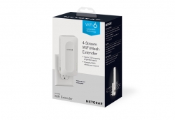 Розширювач WiFi-покриття NETGEAR EAX15 AX1800, 1xGE LAN EAX15-100PES