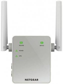 Розширювач WiFi-покриття NETGEAR EX6120 AC1200, 1xFE LAN, 2x зовнішн. ант. EX6120-100PES