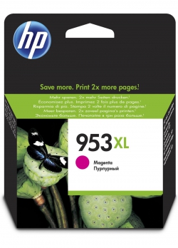 Картридж HP No.953XL Officejet Pro 7720/7730/7740/8210/8218/8710/8720/8725/8730 Magenta (1600 стр) F6U17AE
