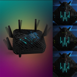 Маршрутизатор Acer Predator Connect W6 4xGE LAN 1x2.5GE WAN 1xUSB3.0 MU-MIMO Wi-Fi 6E gaming FF.G22WW.001