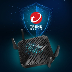 Маршрутизатор Acer Predator Connect W6d 4xGE LAN 1x2.5GE WAN 1xUSB3.0 MU-MIMO Wi-Fi 6 gaming FF.G25EE.001