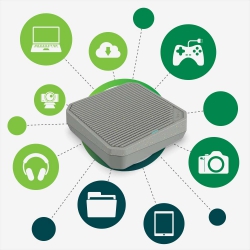 Маршрутизатор Acer Connect Vero W6m 3xGE LAN 1xGE WAN MU-MIMO Wi-Fi 6E MESH FF.G2FTA.001
