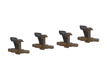Сепаратор (палец отделения) резинового вала для Sharp arm350/450 CET8360 (ptme0283fczz/ptme0298fczz) CET FGRL-SHA-ARM350-CET
