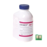 Тонер + чіп WWM для HP CLJ CP1215 (тонер IPM, чіп WWM) 50г Magenta (LJ-SET102M1)