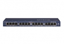 Коммутатор NETGEAR GS116GE 16xGE, неуправляемый