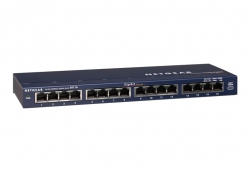 Коммутатор NETGEAR GS116GE 16xGE, неуправляемый