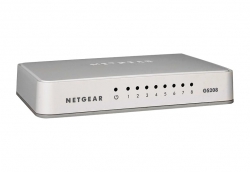 Комутатор NETGEAR GS208 8xGE, некерований GS208-100PES