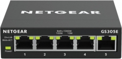 Коммутатор NETGEAR GS305E 5xGE, управляемый GS305E-100PES