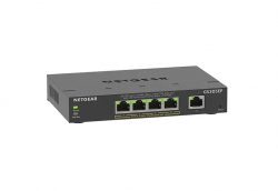 Коммутатор NETGEAR GS305EP 4xGE PoE+(63Вт), 1xGE, управляемый GS305EP-100PES