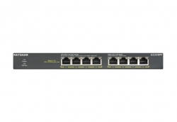 Коммутатор NETGEAR GS308PP 8xGE PoE+ (83Вт), FlexPoE, неуправляемый GS308PP-100EUS