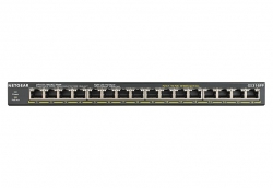 Коммутатор NETGEAR GS316PP 16xGE PoE+ (183Вт), FlexPoE, неуправляемый GS316PP-100EUS