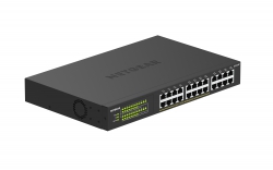 Коммутатор NETGEAR GS324P 16xGE PoE+(190Вт), 8xGE, неуправляемый GS324P-100EUS