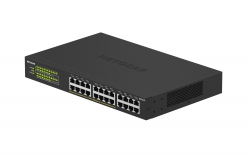 Коммутатор NETGEAR GS324P 16xGE PoE+(190Вт), 8xGE, неуправляемый GS324P-100EUS