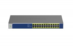 Комутатор NETGEAR GS524PP 24xGE PoE+(300Вт), некерований GS524PP-100EUS