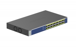 Комутатор NETGEAR GS524PP 24xGE PoE+(300Вт), некерований GS524PP-100EUS