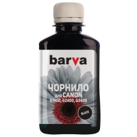 Чернила Barva для серии g Canon pixma g1400/g2400/g3400 (gi-490 bk) Black 180 г пигмент (g490-503) I-BAR-CG490-180-B-P