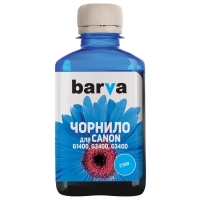 Чорнило Barva для серії g Canon pixma g1400/g2400/g3400 (gi-490 c) Cyan 180 г (g490-504) I-BAR-CG490-180-C