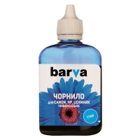Чорнило Barva Canon/HP/Lexmark універсальне №4 Cyan 90 г (cu4-472) I-BAR-CU4-090-C