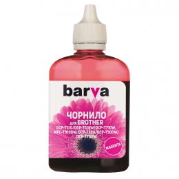 Чернила Brother bt5000m (5000) 100 мл пурпурные Barva (bbt5000m-745) I-BARE-BT5000-100-M