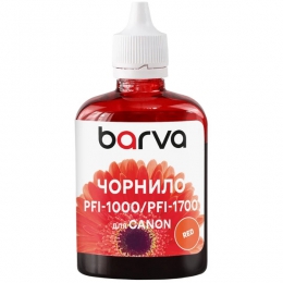 Чорнило для Canon PFI-1000/PFI-1700 R спеціальне 100 мл, пігментне, червоне Barva (C1700-982) I-BARE-C1700-100-R