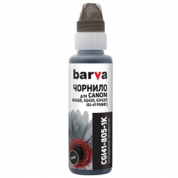 Чорнило Canon gi-41 pgbk спеціальне 100 мл, флакон onekey (1k), пігментне, чорне Barva (cgi41-805-1k) I-BARE-CGI41-1K-B-P