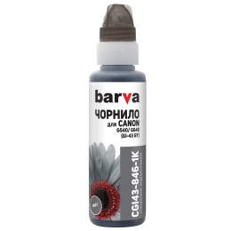 Чорнило Canon gi-43 gy спеціальне 100 мл, флакон onekey (1k), водорозчинне, сіре Barva (cgi43-846-1k) I-BARE-CGI43-1K-GY
