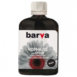 Чернила Barva для фабрик печати Epson l1110/l3100 (103) Black 100 мл (e103-690) I-BARE-E-103-100-B