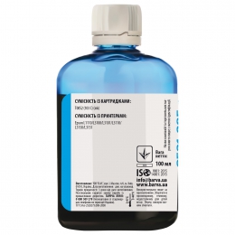 Чорнило Barva для фабрик друку Epson l1110/l3100 (103) Cyan 100 мл (e103-691) I-BARE-E-103-100-C