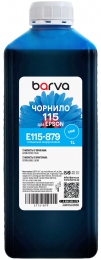 Чернила для Epson 115 c специальные 1 л, водорастворимые, голубые Barva (e115-879) I-BARE-E-115-1-C