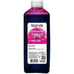Чернила для Epson T49H3 специальные 1 л, водорастворимые, пурпурные Barva (ET49H-938) I-BARE-E-T49H-1-M