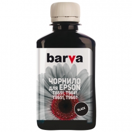 Чорнило Epson t8651/t9641 bk спеціальне 180 мл, пігментне, чорне Barva (e865-684) I-BARE-ET8651-180-BP