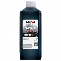 Чорнило HP 10/13/82/88 спеціальне 1 л, водорозчинне, чорне Barva (h10-694) I-BARE-H10-1-B