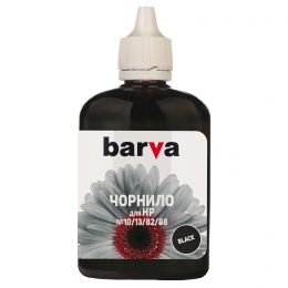 Чорнило HP 10/13/82/88 спеціальне 100 мл, водорозчинне, чорне Barva (h10-668) I-BARE-H10-100-B