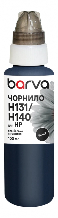 Чорнило для HP 131/140 спеціальне 100 мл, пігментне, чорне Barva (H140-340e) I-BARE-H140-100-B-P