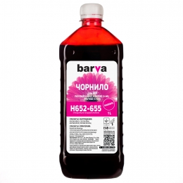 Чорнило Barva HP 652/46/123 (1115/2135/2020/2520) Magenta 1 л (h652-655) I-BARE-H652-1-M