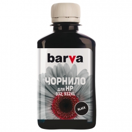 Чорнило Barva HP 932/932xl (officejet 7110) Black 180 мл пігмент (h932-720) I-BARE-H932-180-B-P