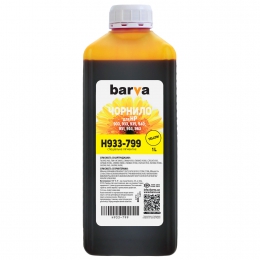 Чернила HP 933 специальные 1 л, пигментные, желтые Barva (h933-799) I-BARE-H933-1-Y-P