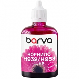 Чернила HP 933 специальные 100 мл, пигментные, пурпурные Barva (h933-802) I-BARE-H933-100-M-P