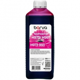 Чернила для HP 971/973/981 специальные 1 л, пигментные, пурпурные Barva (H973-993) I-BARE-H973-1-M-P