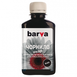 Чорнило HP gt53 k спеціальне 180 мл, пігментне, чорне Barva (hgt53-739) I-BARE-HGT53-180-B-P