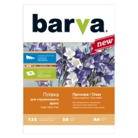 Пленка прозрачная для струйной печати а4 50 л if-m100-040 Barva IF-BAR-M100-040