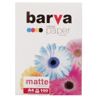 Папір Barva матовий 90 г/м2 а4 100 арк (ip-a090-001) IP-BAR-A090-001