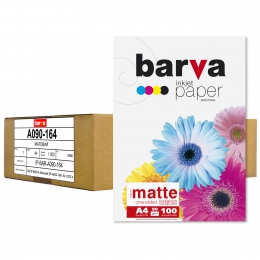 Бумага матовая 90 г/м2, а4, 1000 л, bulk original Barva (ip-a090-164) IP-BAR-A090-164